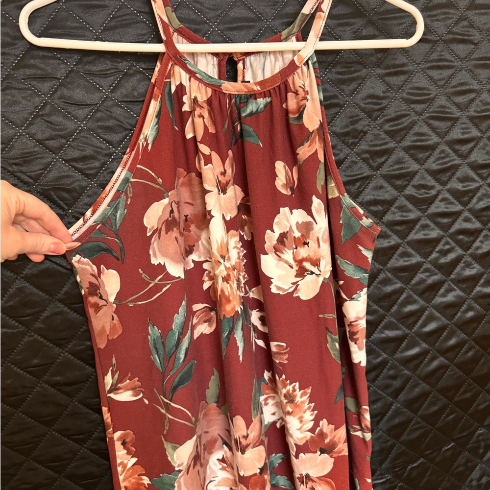 Floral Rocker Top